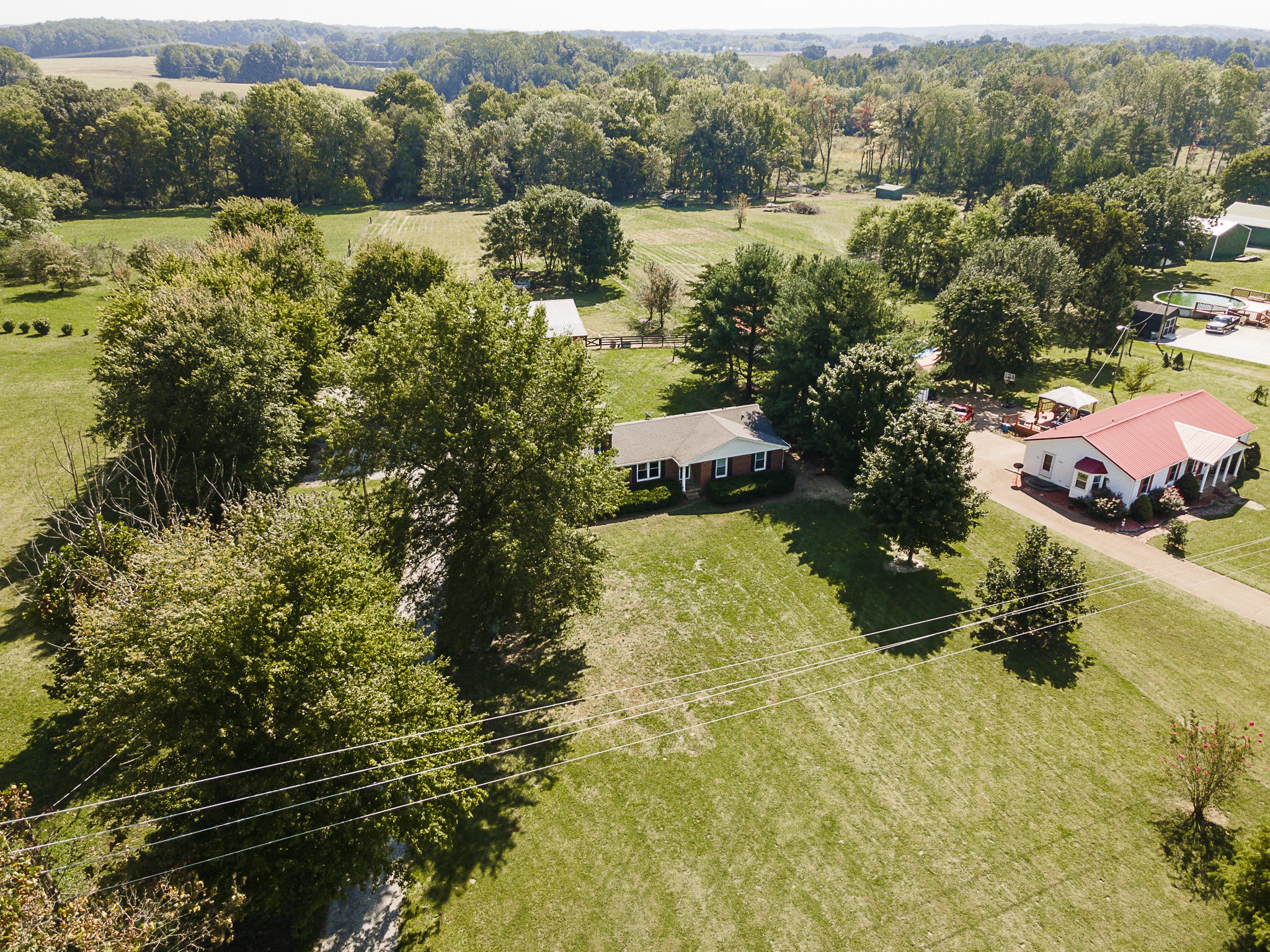 4451 Roy Cole Road Springfield, TN 37172 - Photo 40 of 43 a view of a yard with table and chairs