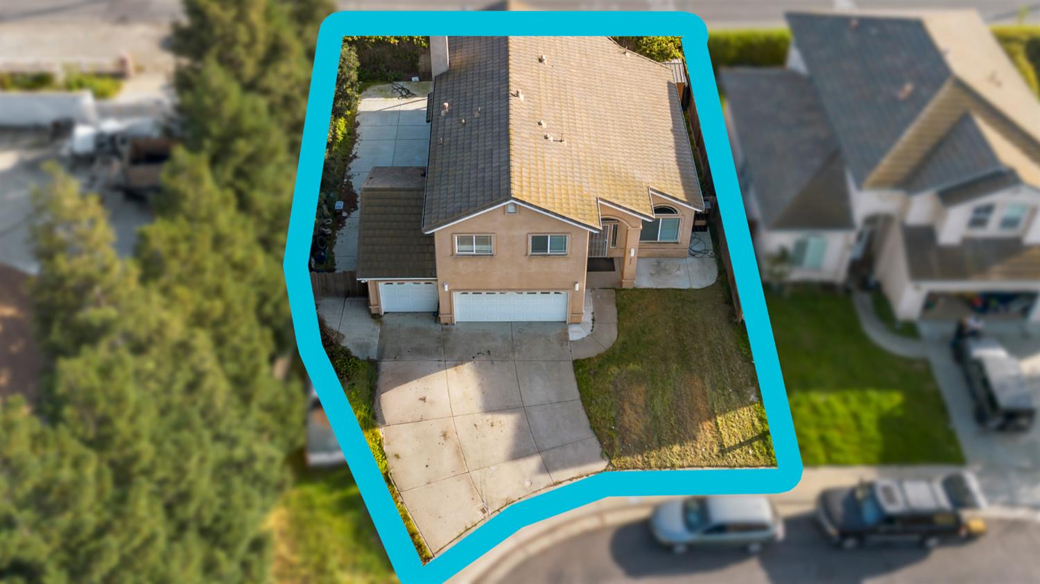 2000 Nita Alexander Court Modesto, CA 95358 - Photo 26 of 33 an aerial view of a house