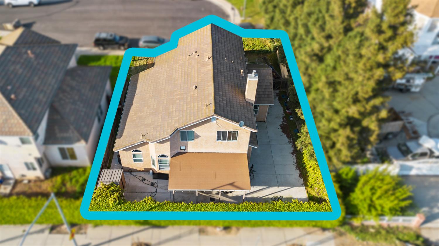 2000 Nita Alexander Court Modesto, CA 95358 - Photo 30 of 33 an aerial view of a house