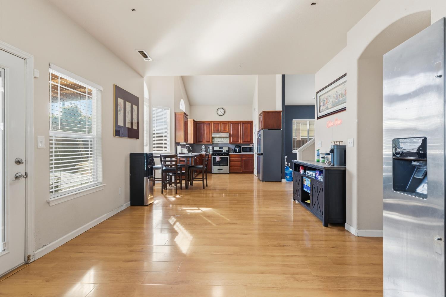 2000 Nita Alexander Court Modesto, CA 95358 - Photo 7 of 33 a view of a living room kitchen and dining room