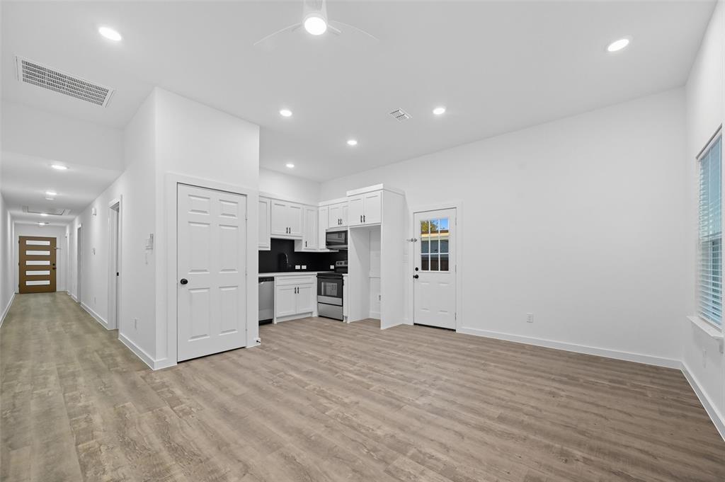 1315 Oneal Street, Unit B Commerce, TX 75428 - Photo 2 of 14 a view of kitchen with refrigerator and window