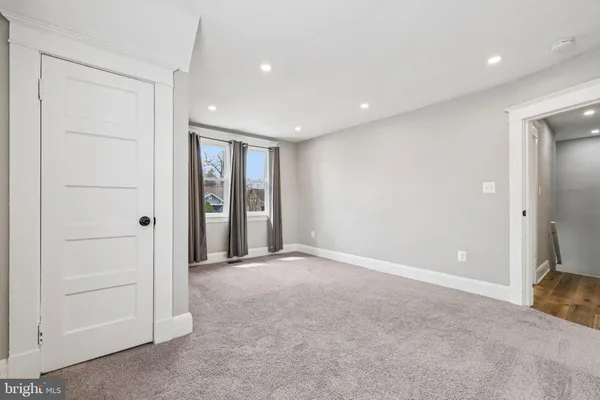 a view of empty room