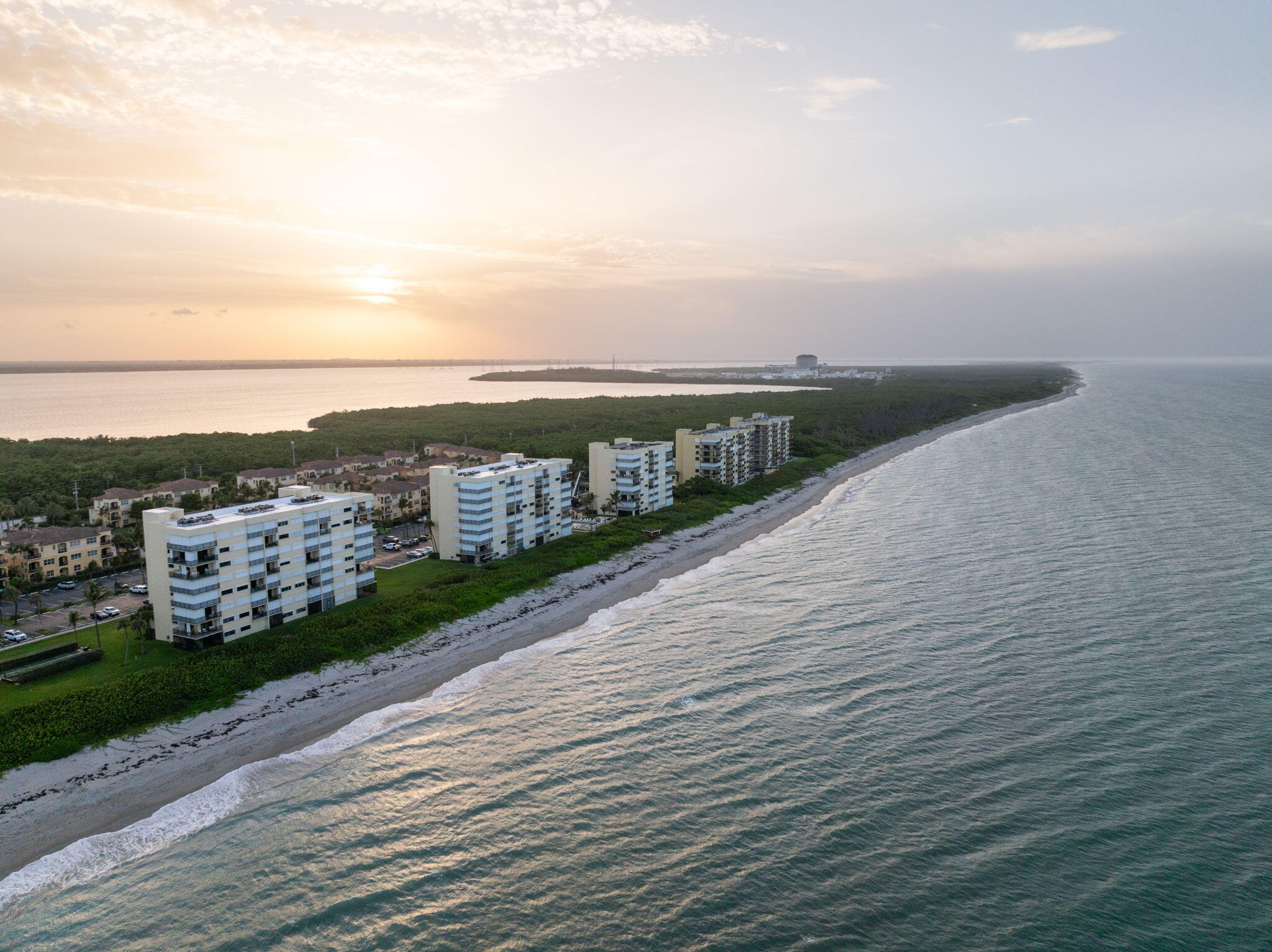 7420 South Ocean Drive, Unit 314 Jensen Beach, FL 34957 - Photo 24 of 24 a view of a terrace with skyline