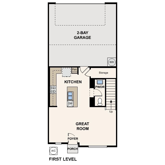 9809 Crossbay Loop, Unit 1107 Jurupa Valley, CA 92509 - Photo 2 of 3 a picture of a floor plan