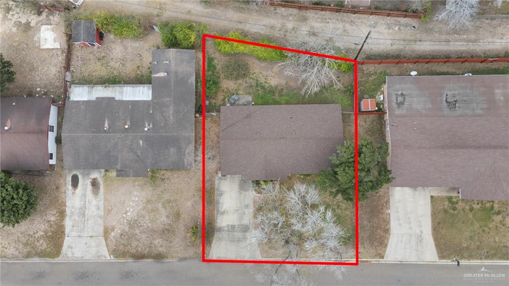 1012 West 3rd Street Weslaco, TX 78596 - Photo 24 of 27 a bird view of a house