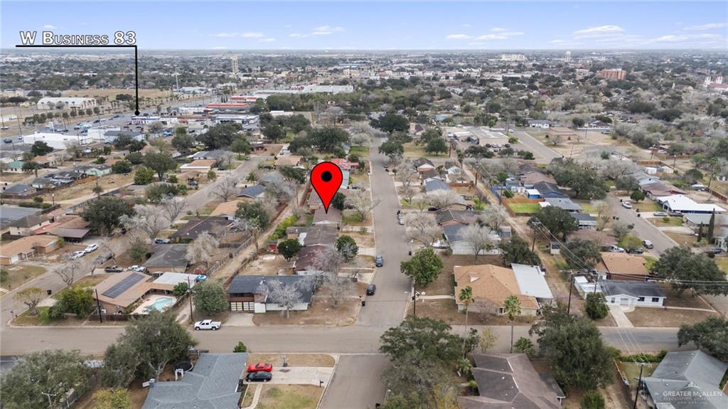 1012 West 3rd Street Weslaco, TX 78596 - Photo 26 of 27 an aerial view of a city