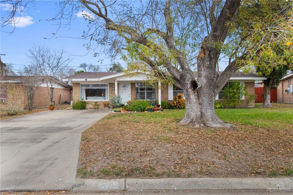 1012 West 3rd Street Weslaco, TX 78596 - Photo 3 of 27 a front view of a house with garden