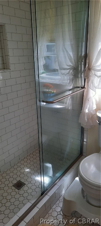 175 Seaside Way Gwynn, VA 23076 - Photo 21 of 48 a bathroom with a toilet and a shower