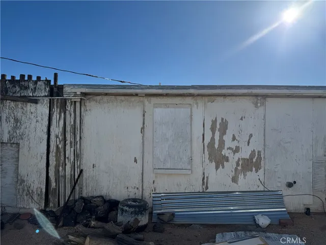a view of a sky from a balcony