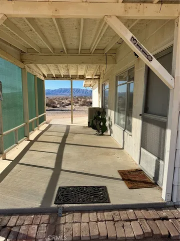 a view of a backyard of a house