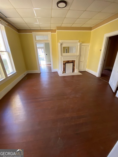 252 Edwards Street Elberton, GA 30635 - Photo 20 of 43 a view of empty room with a fireplace