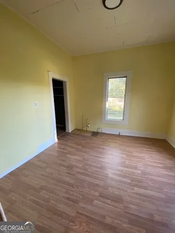 a close view of wooden floor