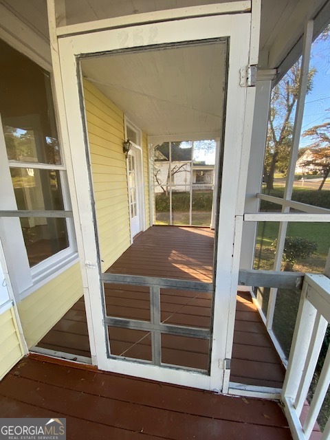 252 Edwards Street Elberton, GA 30635 - Photo 8 of 43 a view of a balcony door