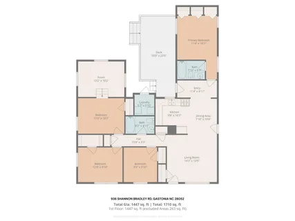 $250,000 | 936 Shannon Bradley Road, Gastonia, NC 28052