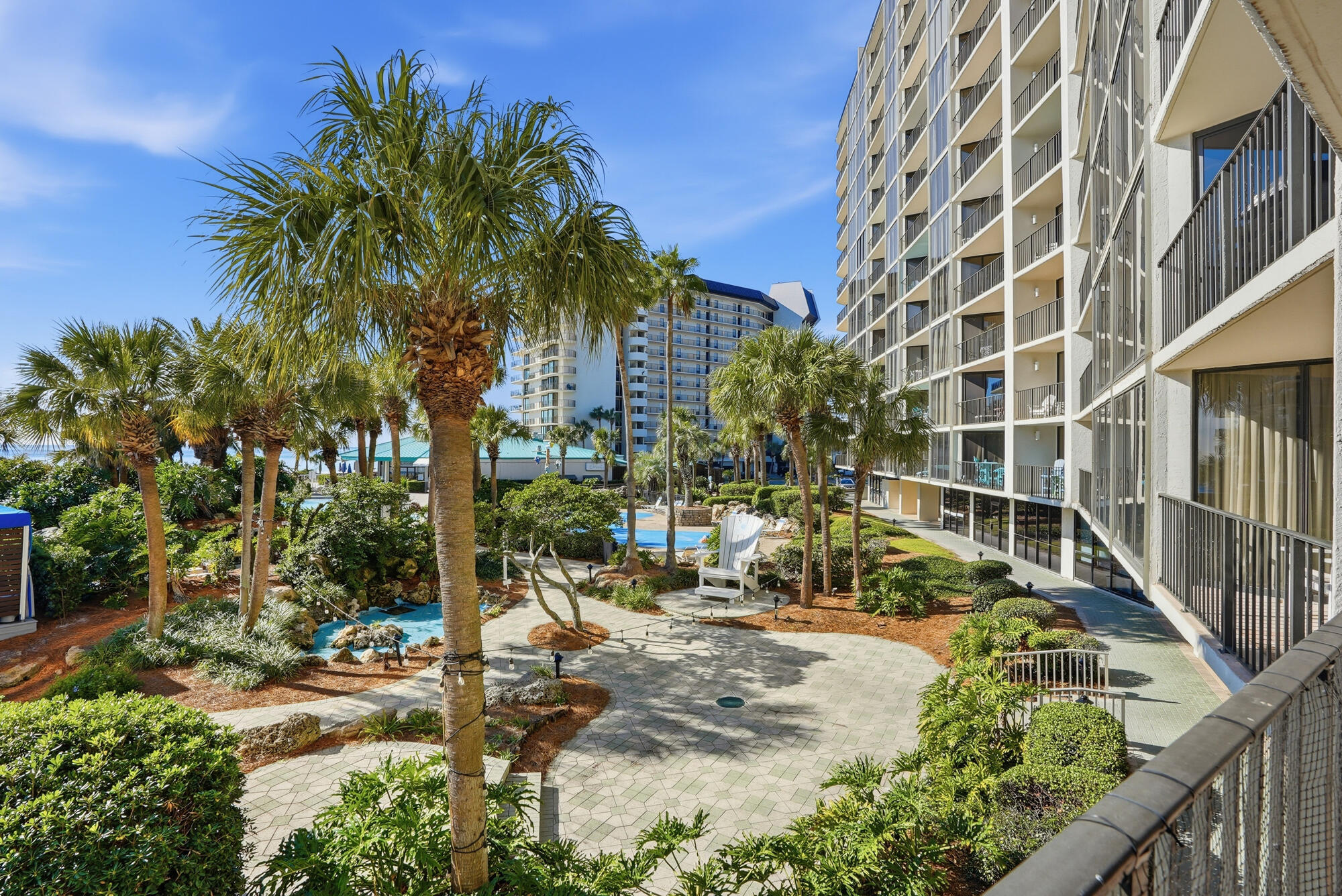 11483 Front Beach Road, Unit 105 Panama City Beach, FL 32407 - Photo 22 of 41 a view of tall buildings