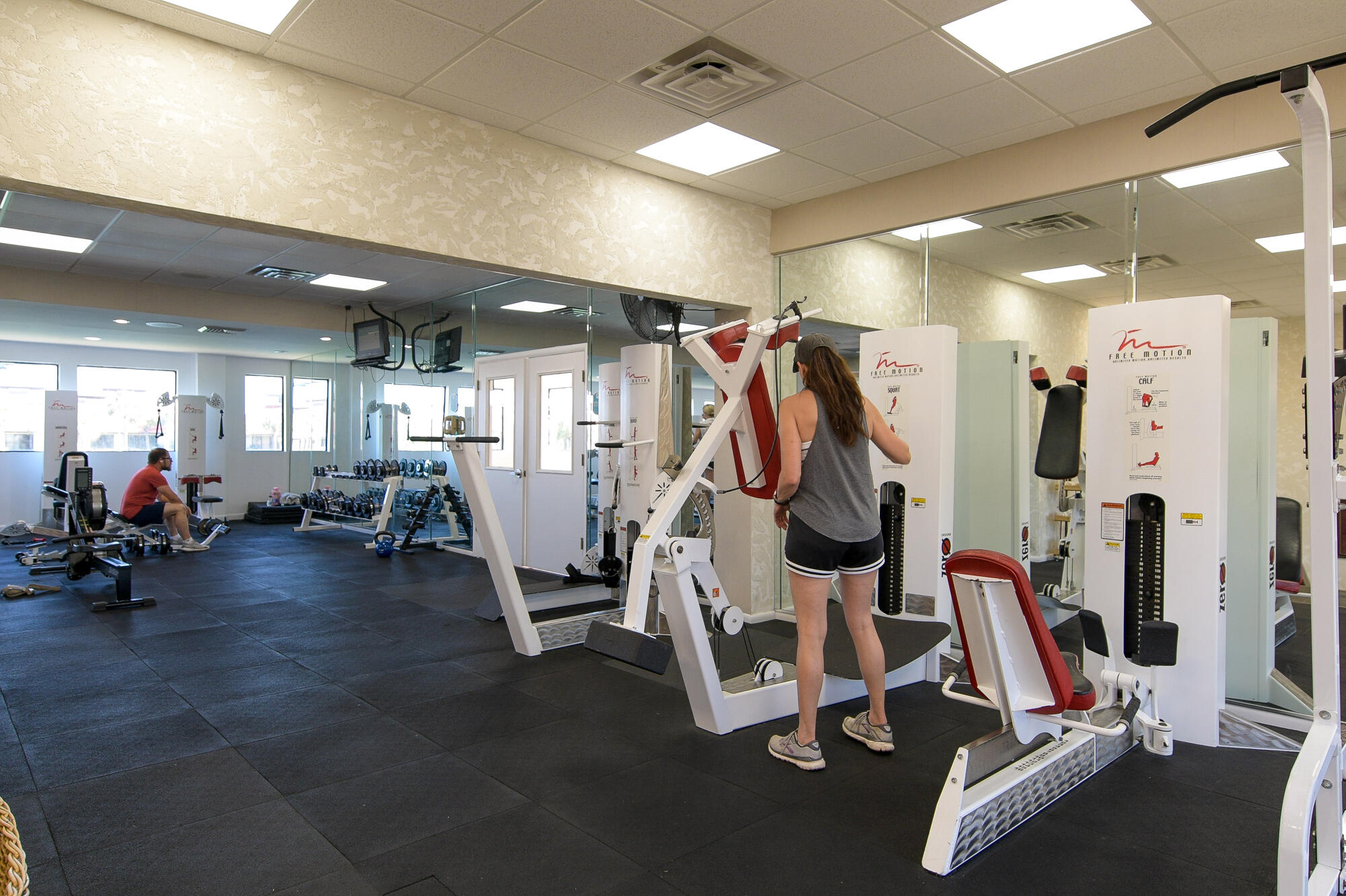 11483 Front Beach Road, Unit 105 Panama City Beach, FL 32407 - Photo 32 of 41 a view of a room with gym equipment