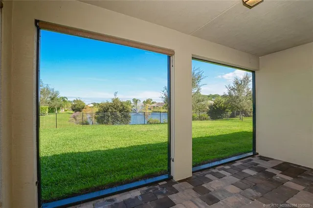 a view of an outdoor space and yard