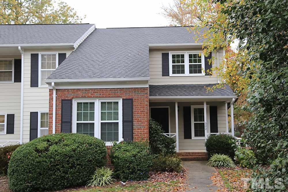 202 Bracken Court Raleigh, NC 27615 - Photo 1 of 19 Private 3-BR/3-BA end-unit on a culdesac street in Newton Parish. Pool and tennis community conveniently located between 440 and 540, N. Raleigh.