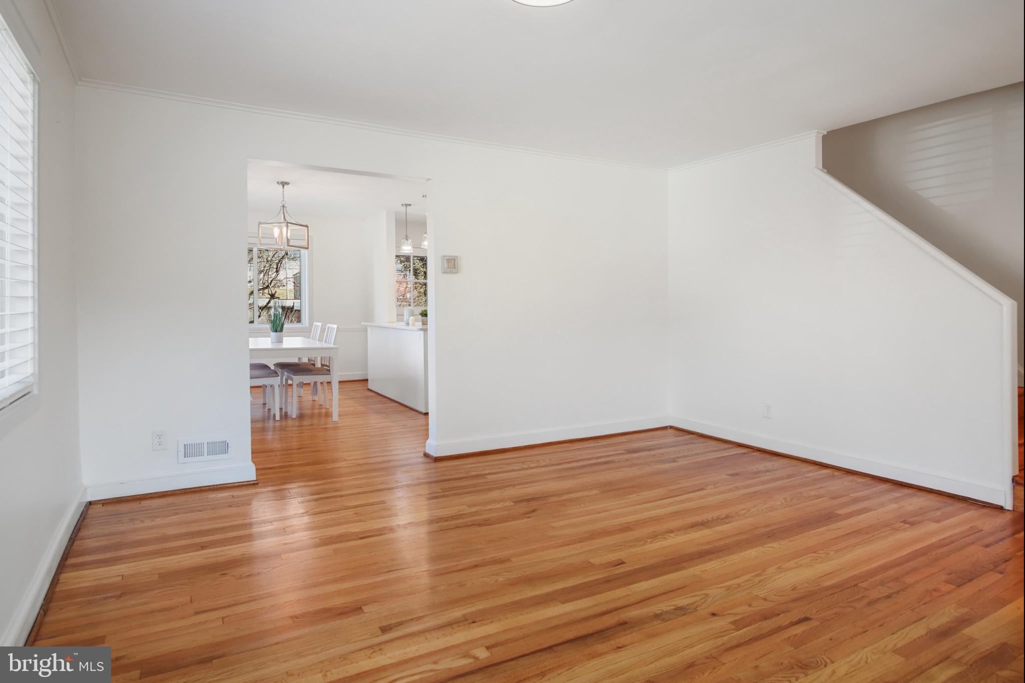 69 Aigburth Avenue Towson, MD 21286 - Photo 12 of 33 a view of empty room with wooden floor