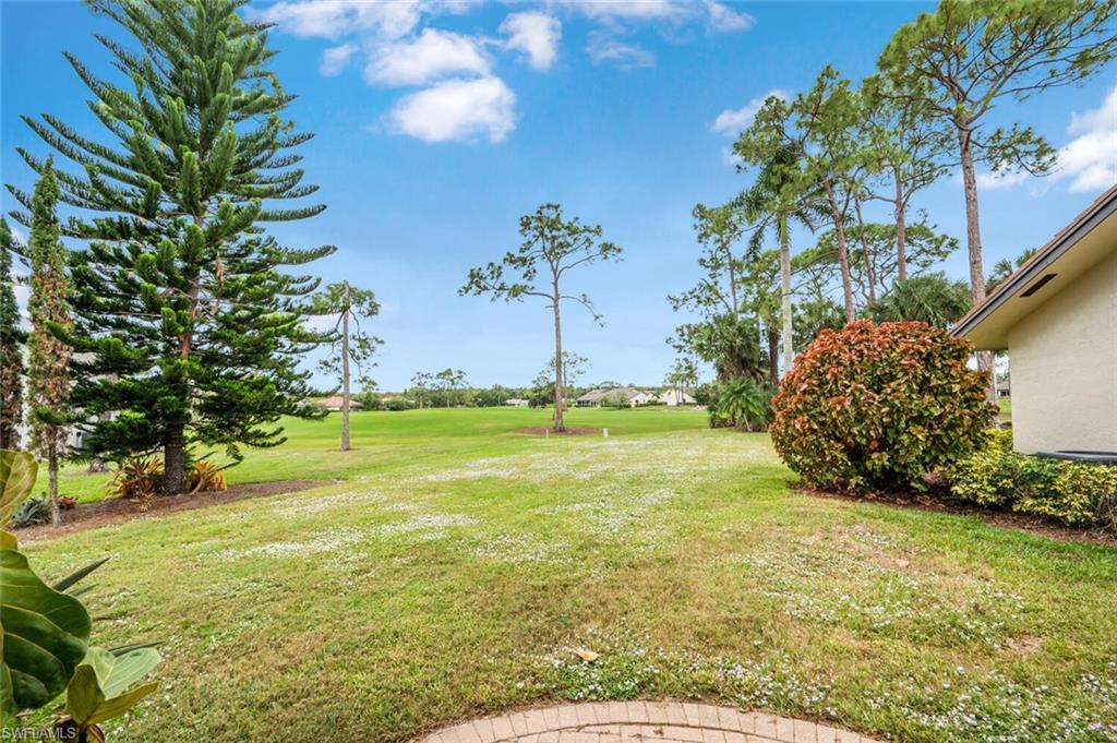 646 Augusta Boulevard Naples, FL 34113 - Photo 23 of 23 a view of a yard with an trees
