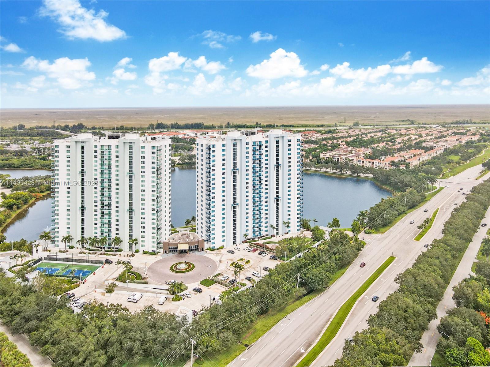 2681 North Flamingo Road, Unit 1906S Sunrise, FL 33323 - Photo 3 of 16 a view of lake with city