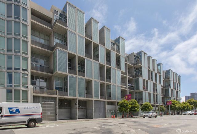 a city view with tall buildings
