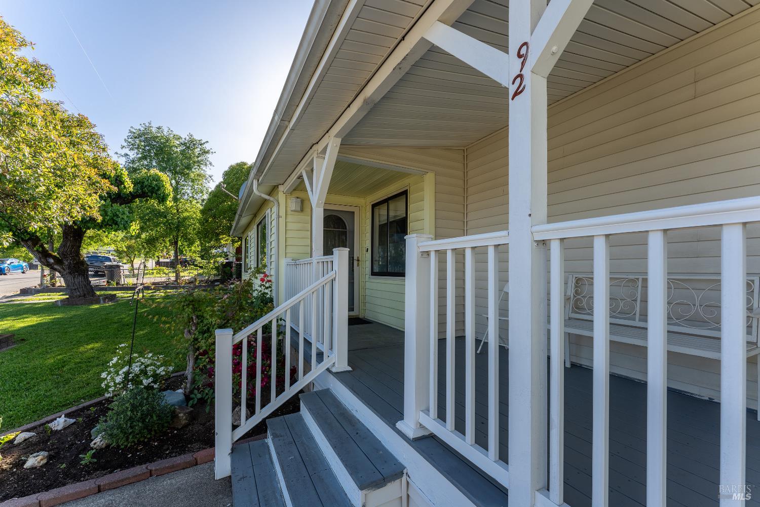 92 Oak Knoll Road Ukiah, CA 95482 - Photo 27 of 29 a view of a house with backyard and deck