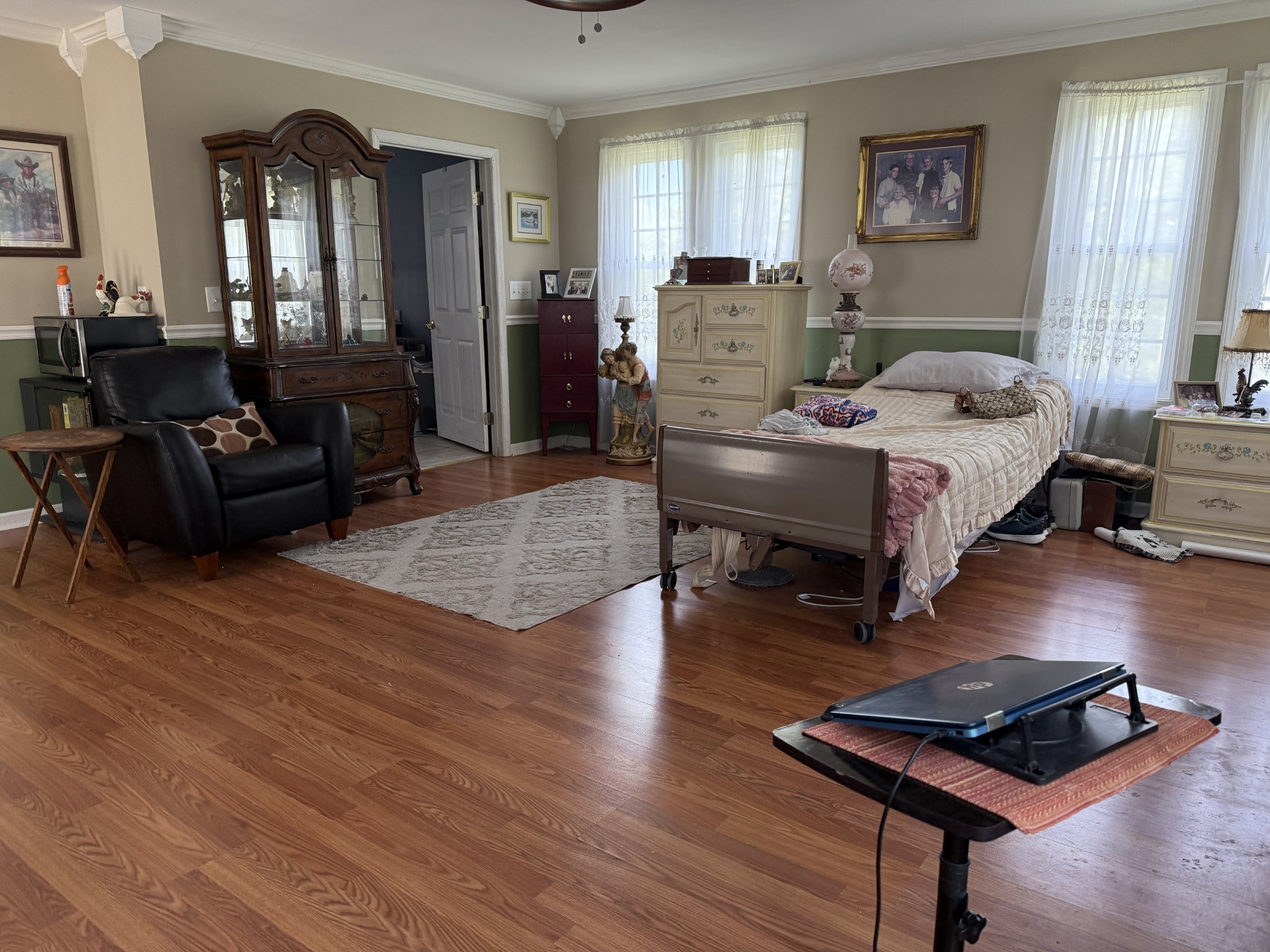 3371 Highway 76 Cottontown, TN 37048 - Photo 20 of 54 a living room with furniture and wooden floor