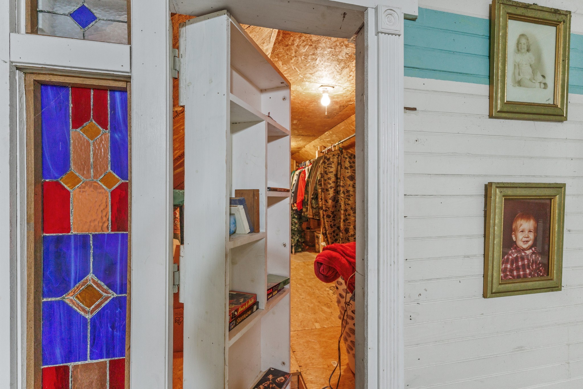 3371 Highway 76 Cottontown, TN 37048 - Photo 30 of 54 a view of a hallway with front door and wooden floor