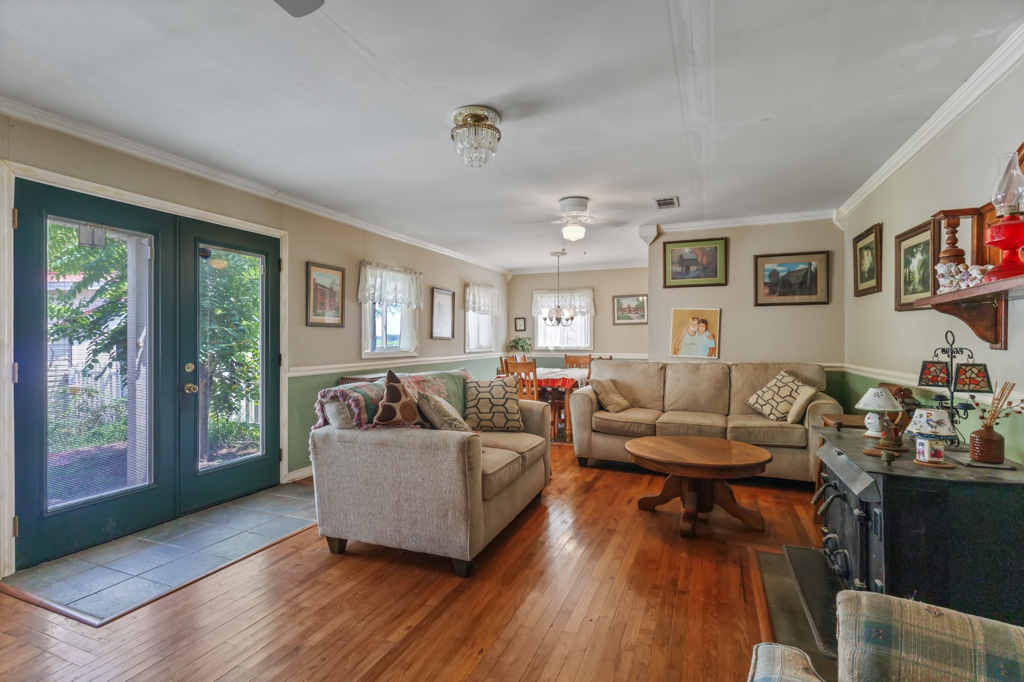 3371 Highway 76 Cottontown, TN 37048 - Photo 44 of 54 a living room with furniture and a wooden floor