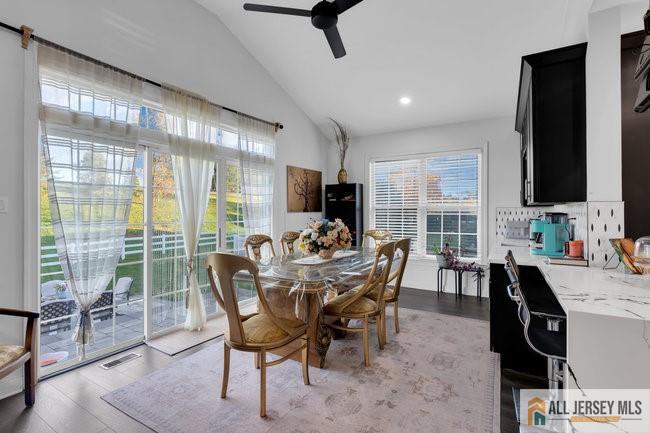 43 Meadow Run Road Bordentown, NJ 08505 - Photo 24 of 52 a view of a dining room with furniture window and outside view
