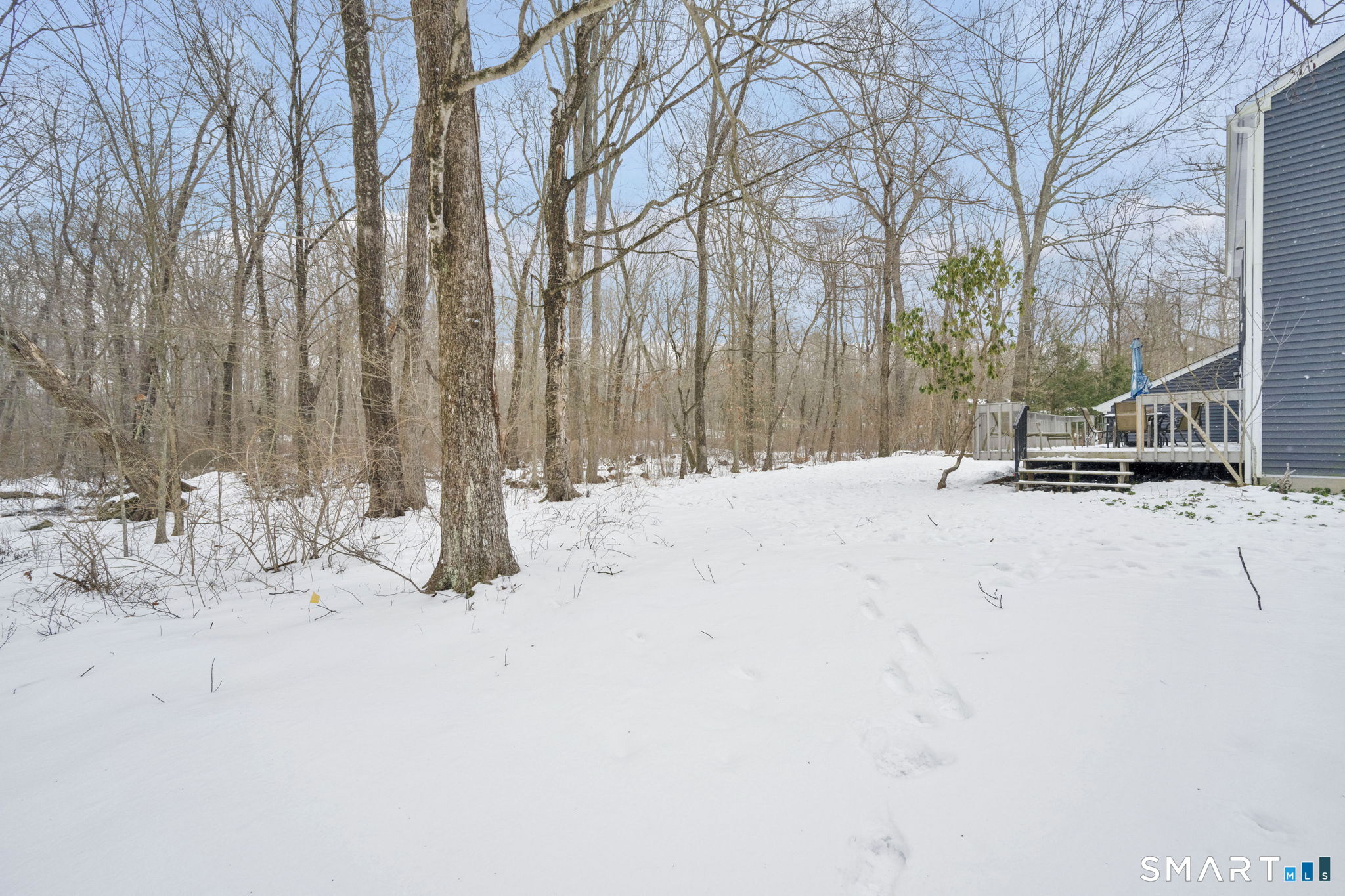 97 Schnoor Road Killingworth, CT 06419 - Photo 1 of 1 a view of snow on the road
