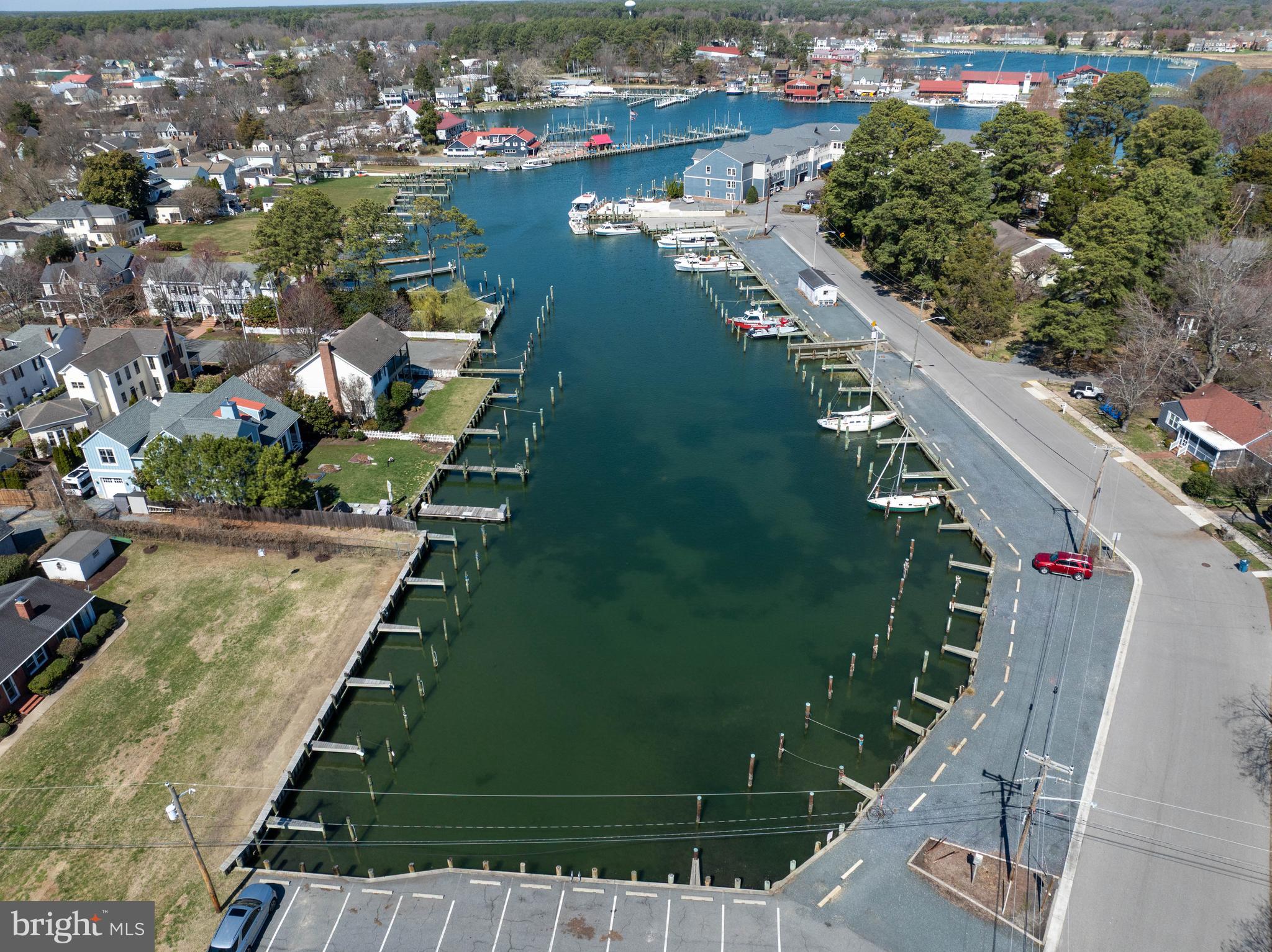 303 Manor Street St. Michaels, MD 21663 - Photo 95 of 100 a view of a lake with a yard