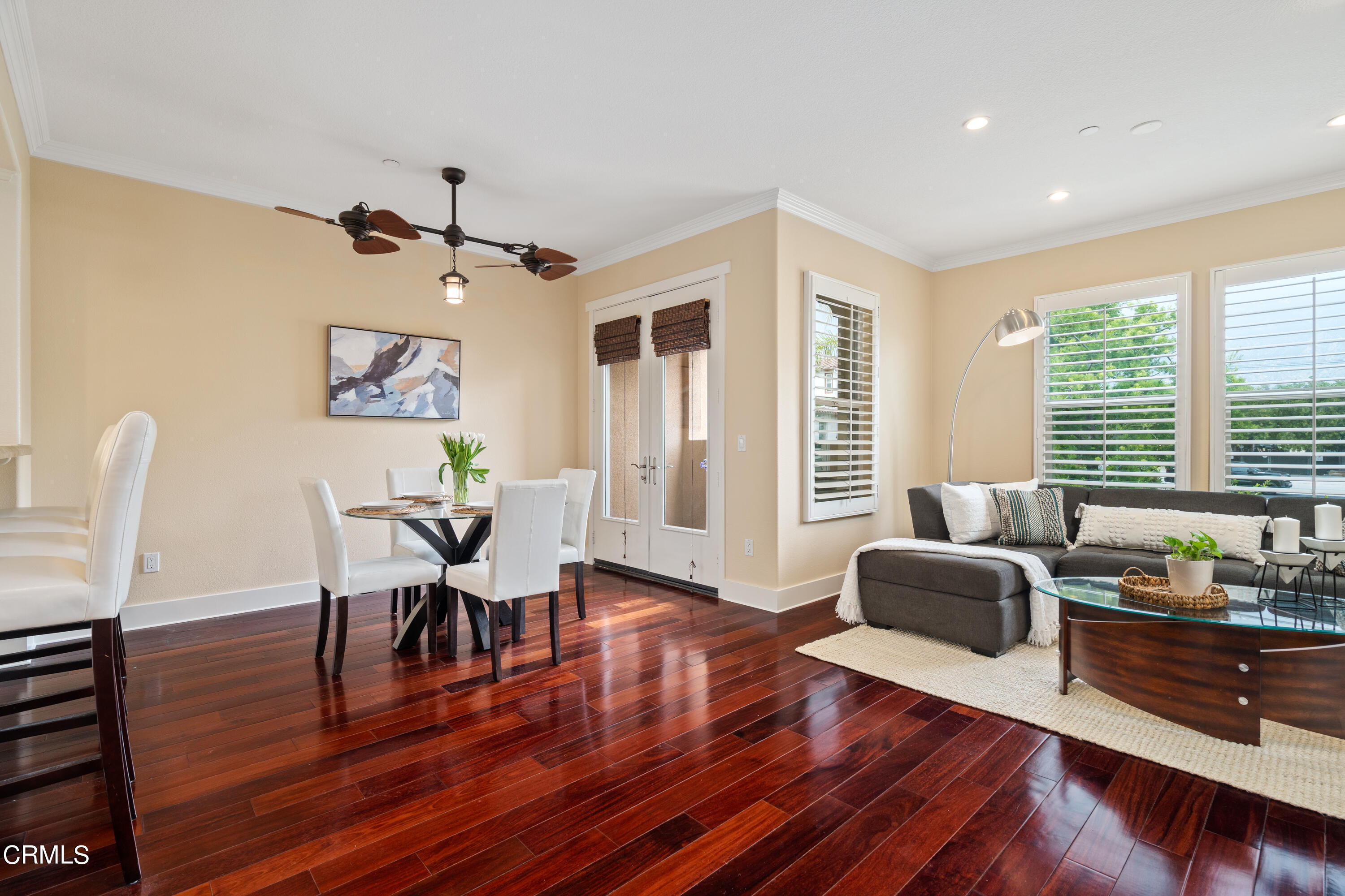 453 North Altadena Drive, Unit 5 Pasadena, CA 91107 - Photo 13 of 36 a view of a livingroom with furniture window and wooden floor