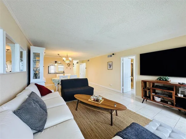 a large parking space in the middle of a room