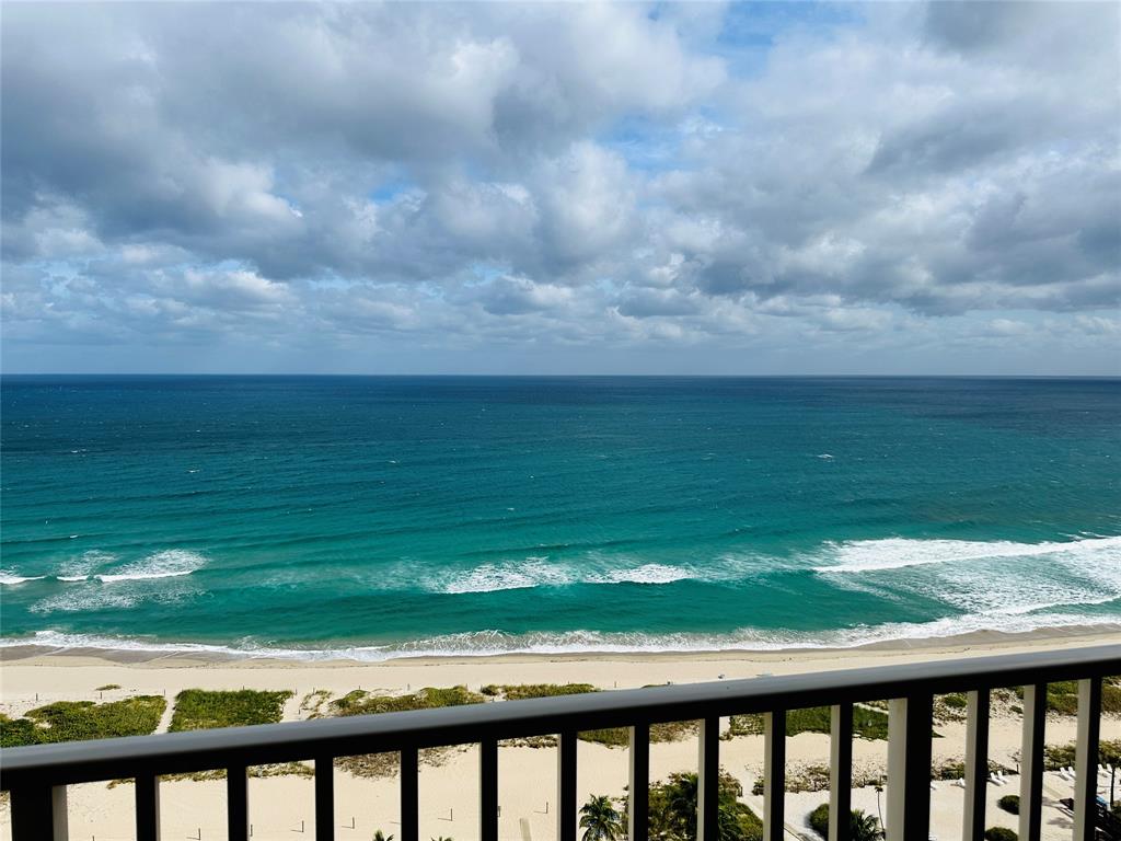 750 North Ocean Boulevard, Unit 2008 Pompano Beach, FL 33062 - Photo 5 of 64 a view of ocean from a balcony