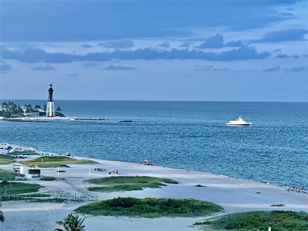 750 North Ocean Boulevard, Unit 2008 Pompano Beach, FL 33062 - Photo 61 of 64 a view of a yard with an ocean