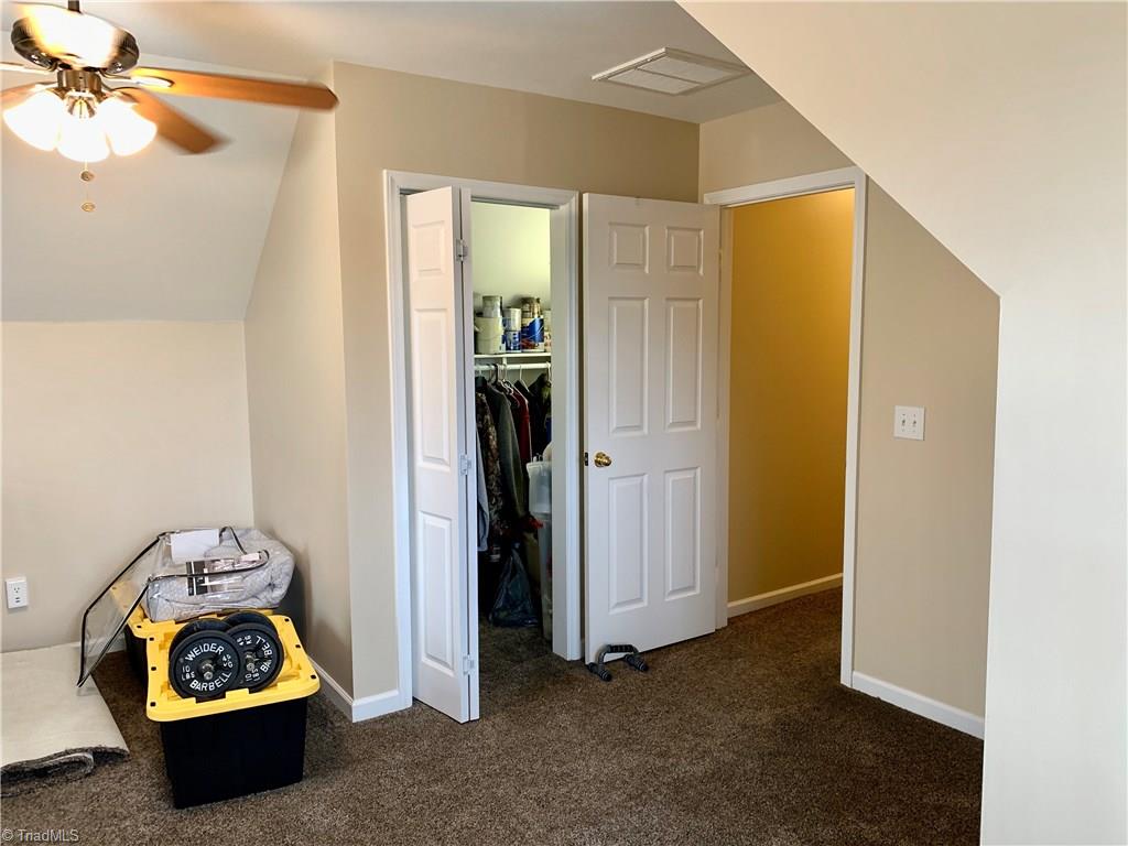 1124 Wesson Court High Point, NC 27265 - Photo 26 of 30 Bonus room (or fourth bedroom) with roomy, deep closet
