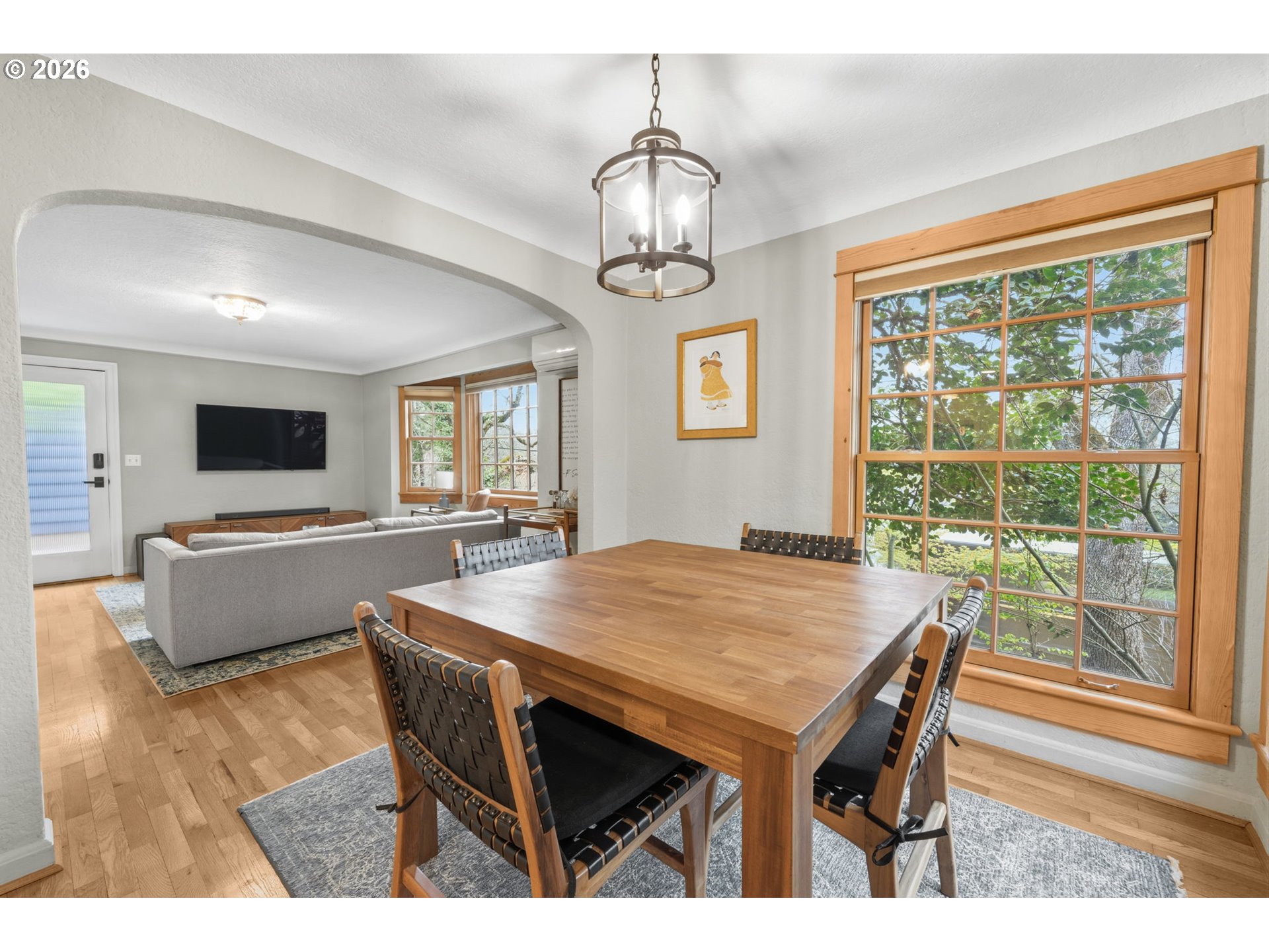 1841 Fairmount Boulevard Eugene, OR 97403 - Photo 11 of 44 a view of a dining room with furniture window and wooden floor