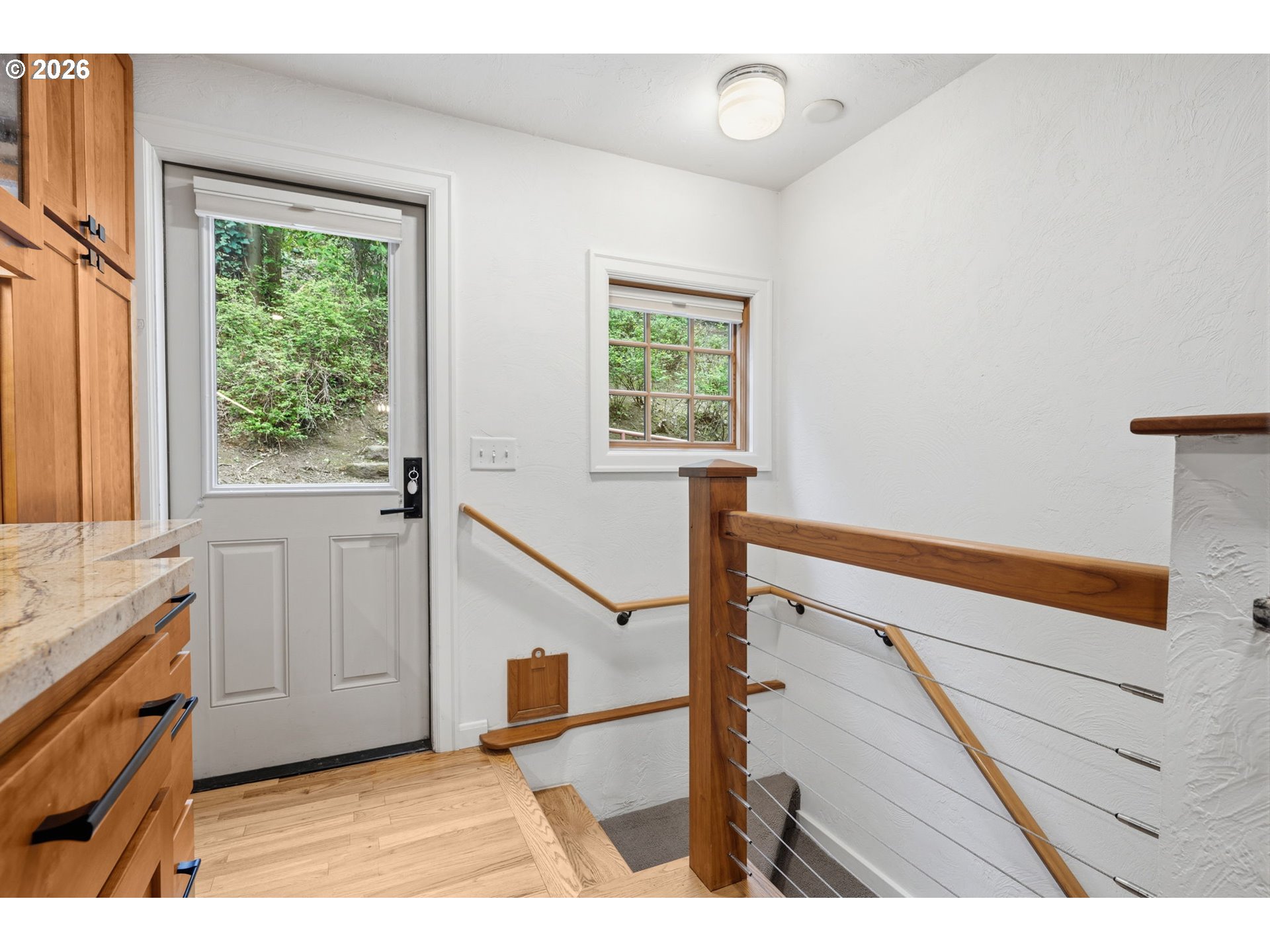 1841 Fairmount Boulevard Eugene, OR 97403 - Photo 23 of 44 a view of an entryway with wooden floor