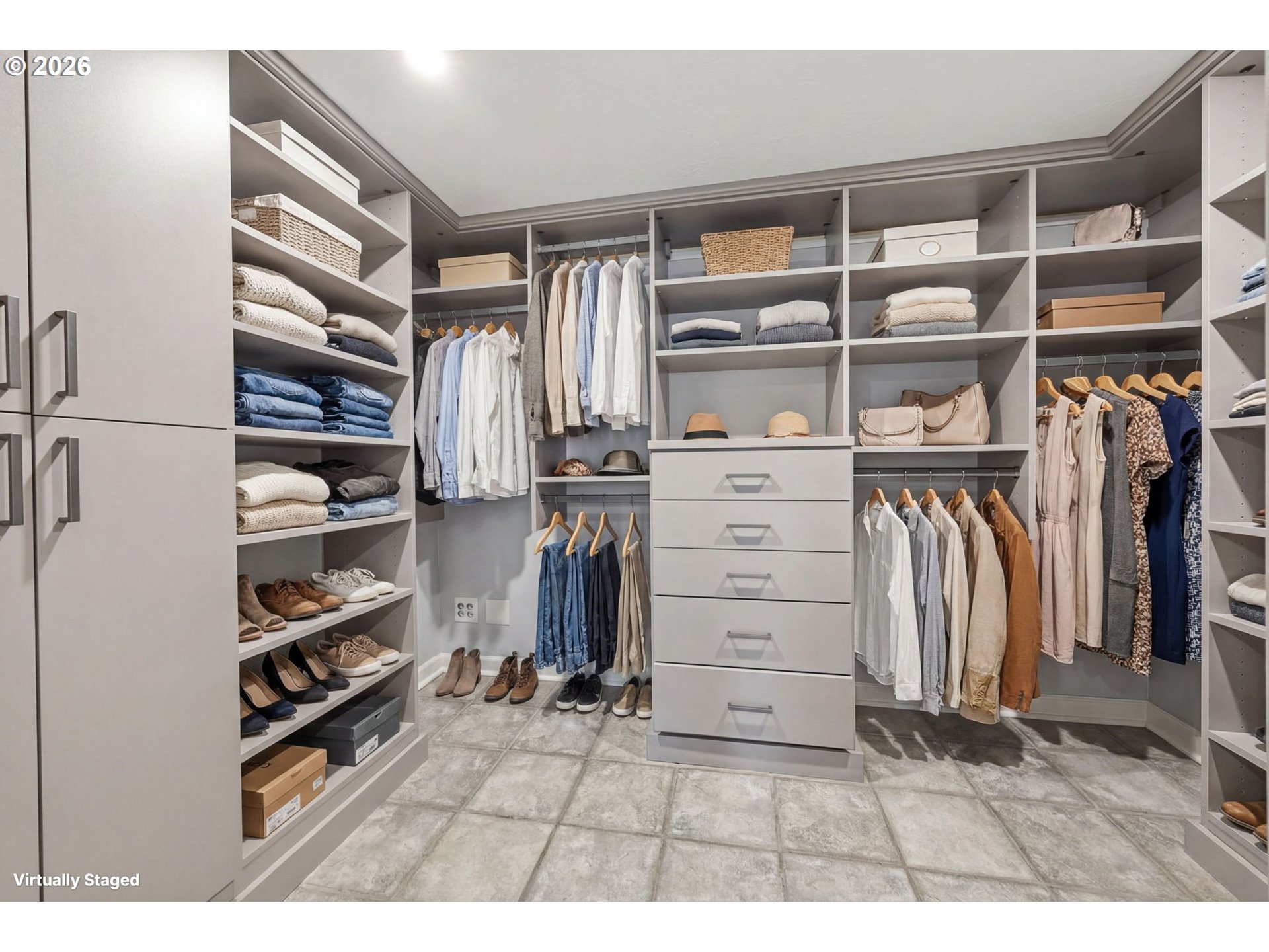 1841 Fairmount Boulevard Eugene, OR 97403 - Photo 27 of 44 a view of walk in closet with clothes and shoes