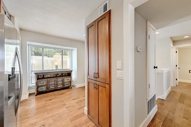 a view of a storage & utility room in a house
