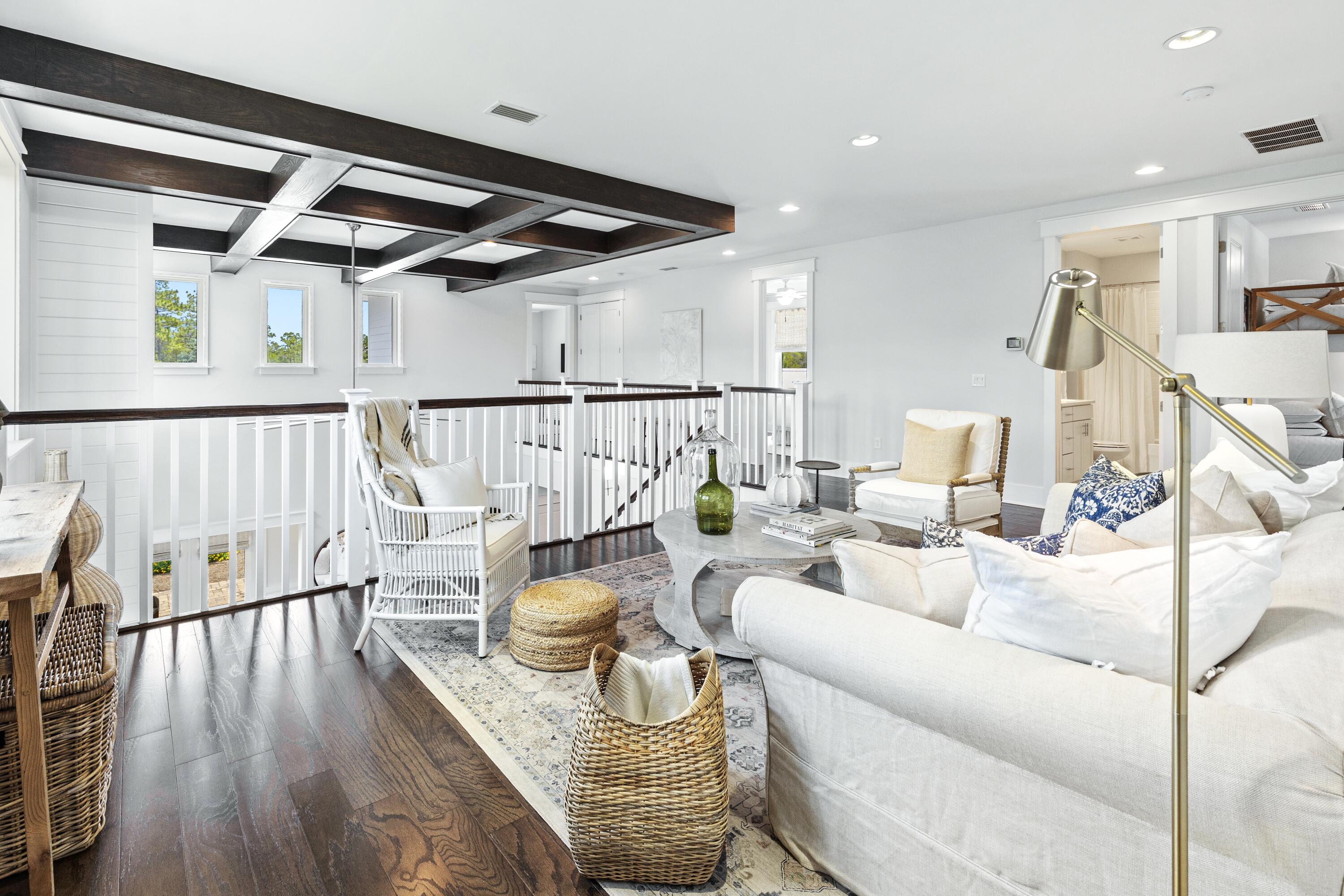 235 Prairie Pass Santa Rosa Beach, FL 32459 - Photo 29 of 80 a living room with furniture and wooden floor