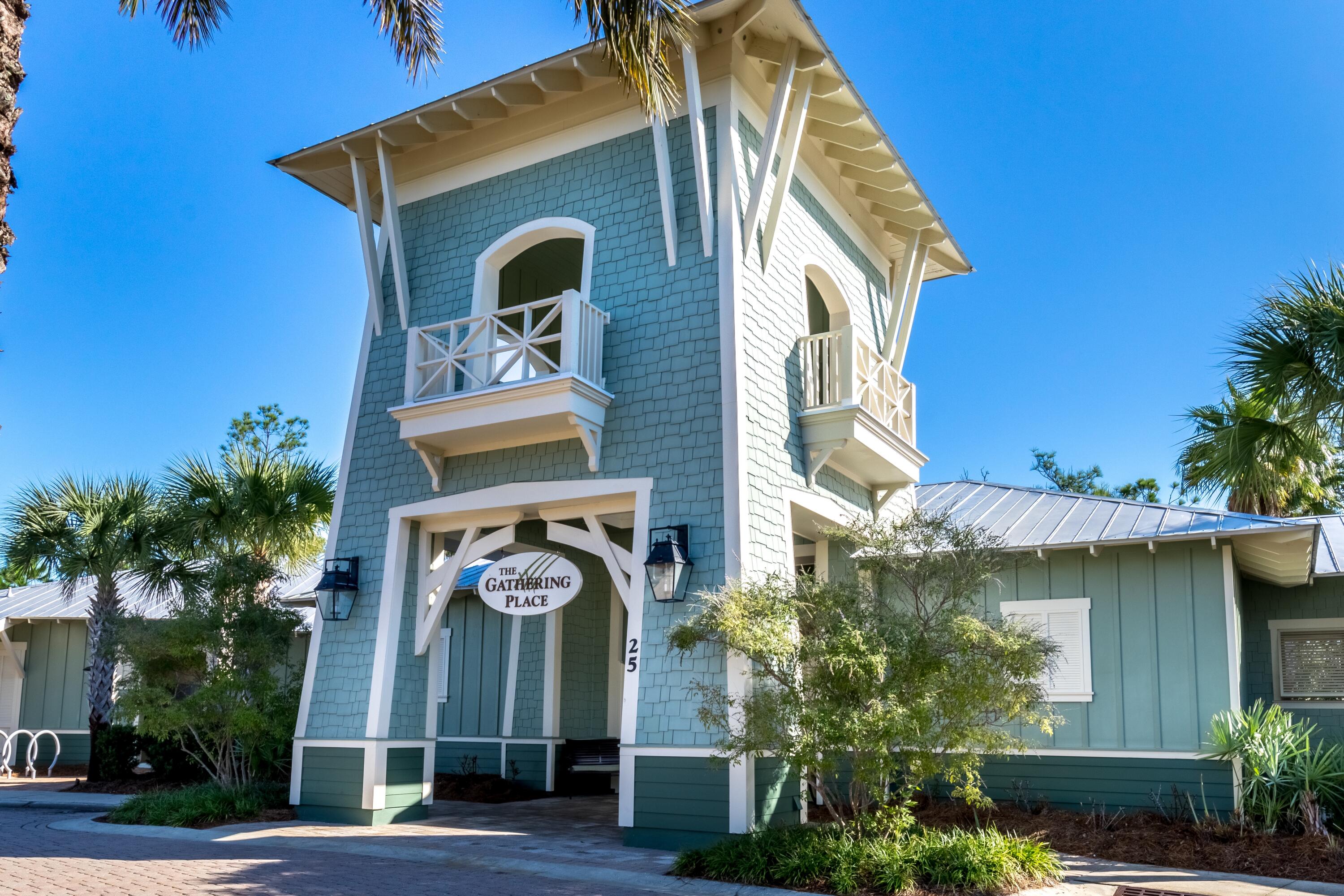 235 Prairie Pass Santa Rosa Beach, FL 32459 - Photo 62 of 80 a front view of a house with yard
