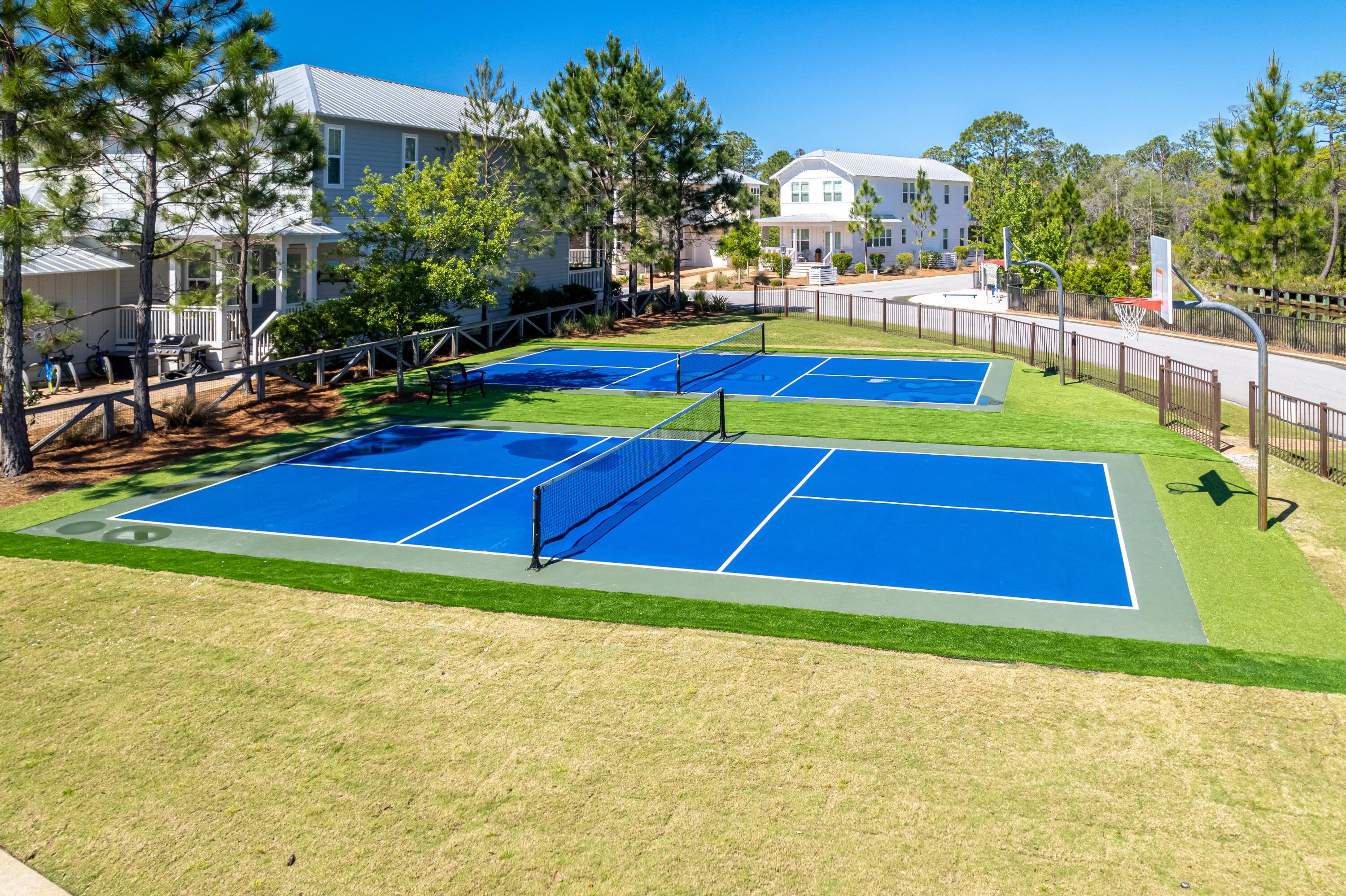 235 Prairie Pass Santa Rosa Beach, FL 32459 - Photo 74 of 80 a view of an outdoor space and swimming pool