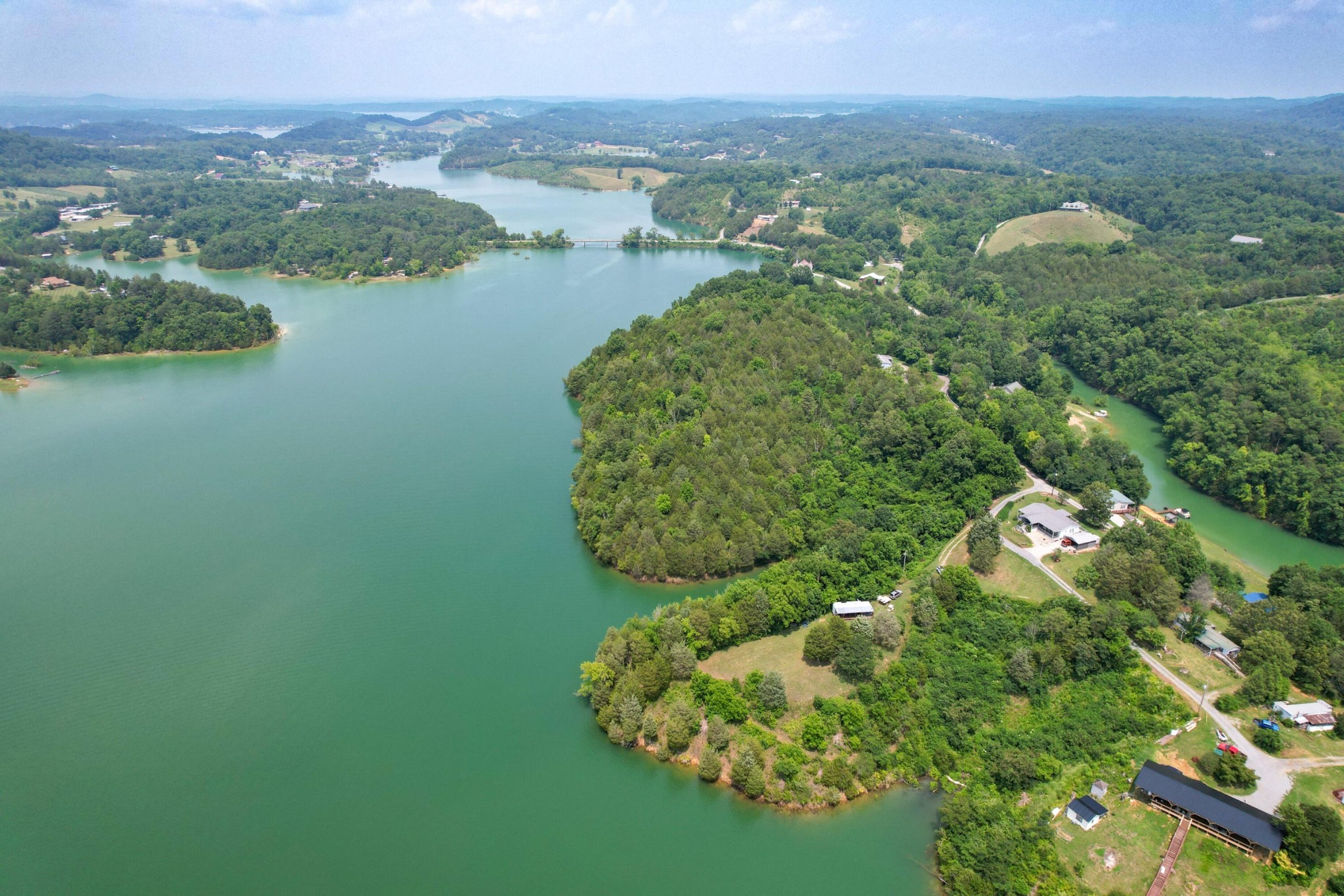 2751 Von Hill Road Dandridge, TN 37725 - Photo 12 of 29 a view of a lake with a city
