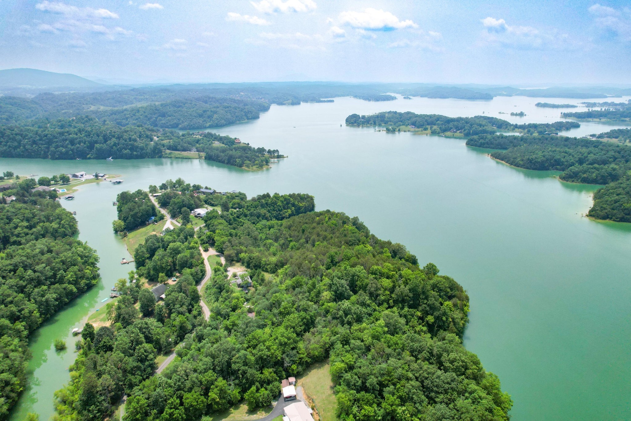 2751 Von Hill Road Dandridge, TN 37725 - Photo 21 of 29 a view of a lake with a city