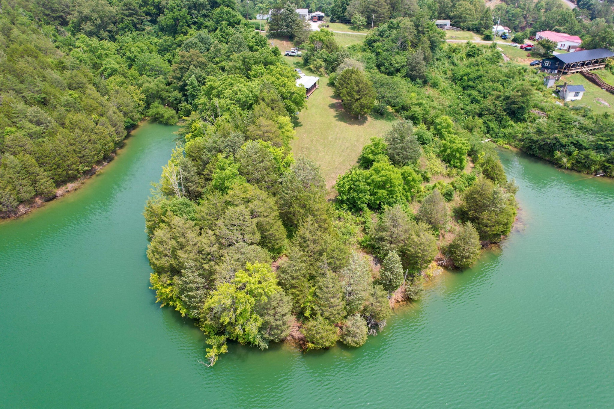 2751 Von Hill Road Dandridge, TN 37725 - Photo 7 of 29 a view of a garden with a lake
