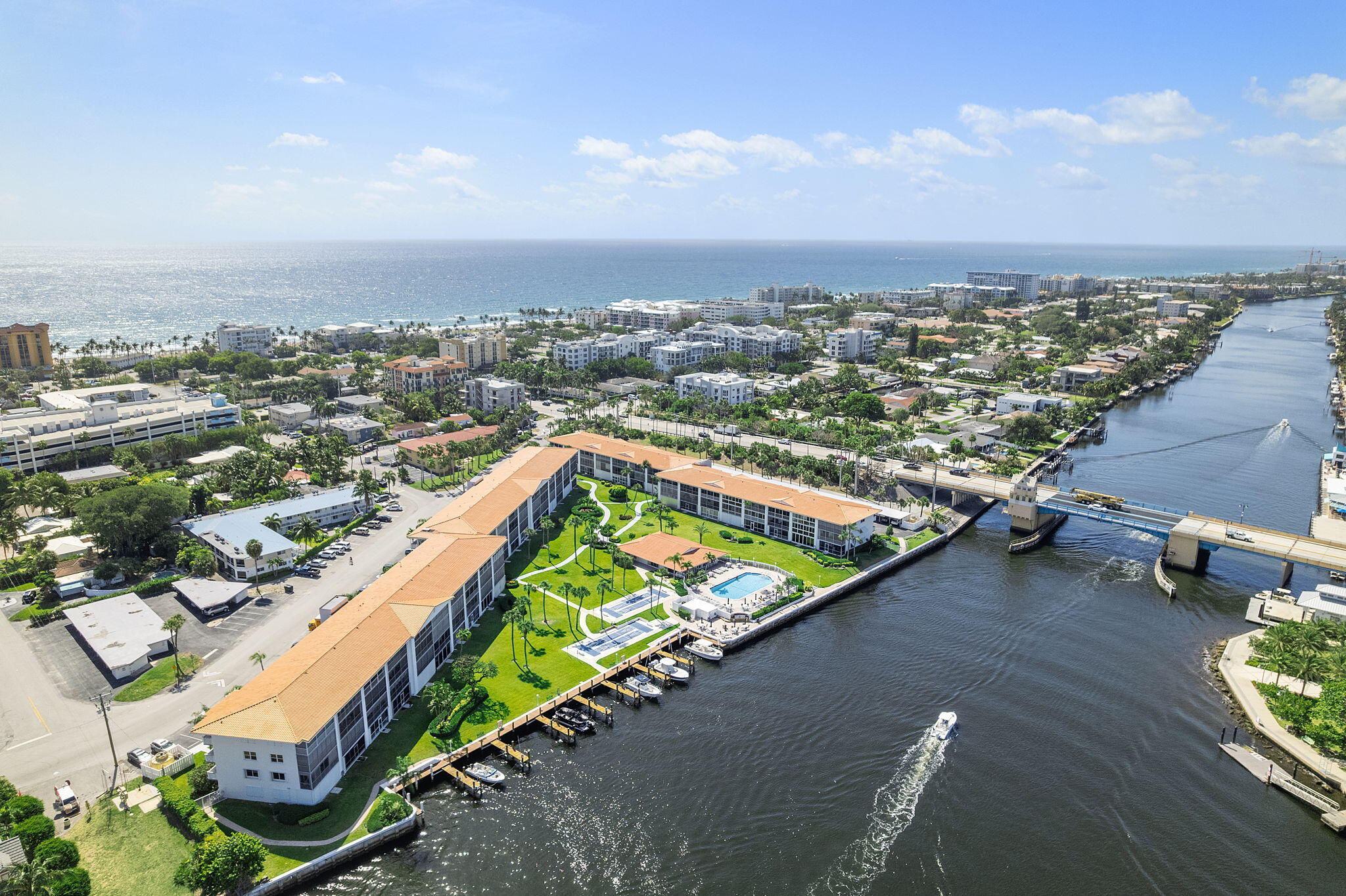 101 Northeast 19th Avenue, Unit 208 Deerfield Beach, FL 33441 - Photo 23 of 38 an aerial view of a city