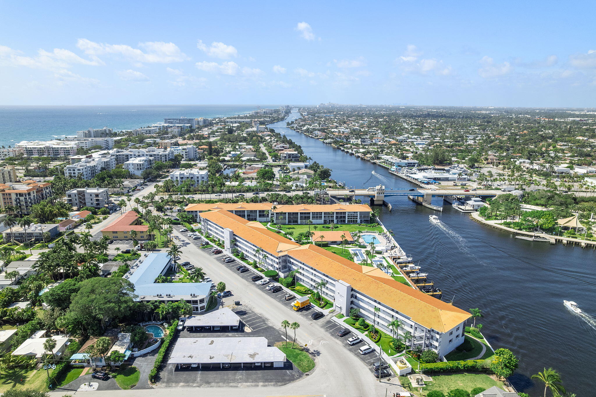 101 Northeast 19th Avenue, Unit 208 Deerfield Beach, FL 33441 - Photo 36 of 38 an aerial view of a city
